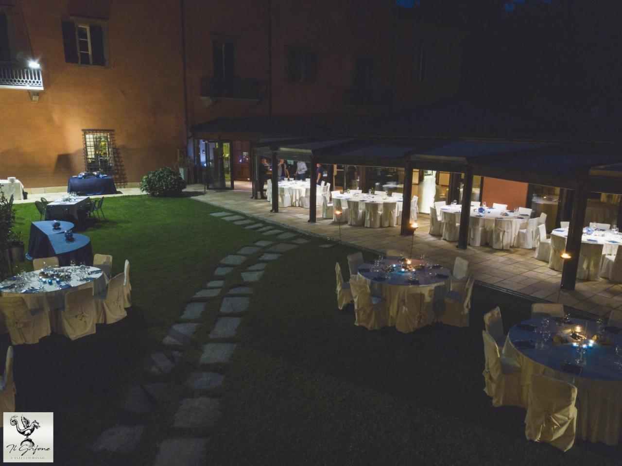 Castello Rosso Hotel Costigliole Saluzzo Buitenkant foto
