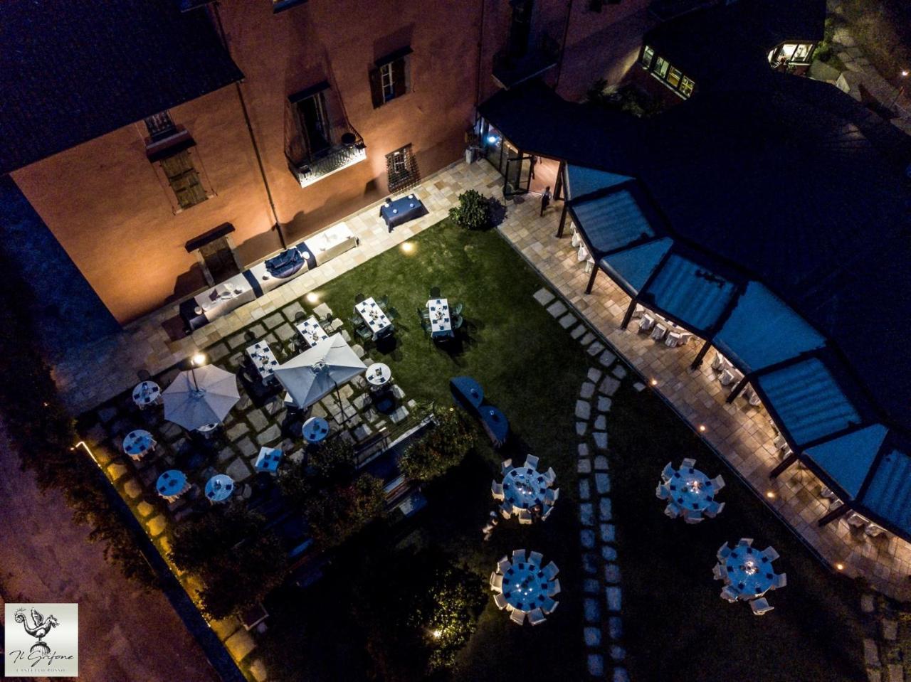 Castello Rosso Hotel Costigliole Saluzzo Buitenkant foto