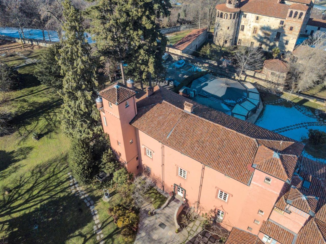 Castello Rosso Hotel Costigliole Saluzzo Buitenkant foto
