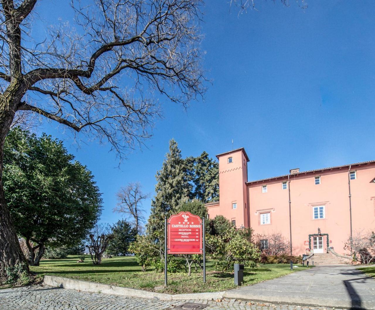 Castello Rosso Hotel Costigliole Saluzzo Buitenkant foto